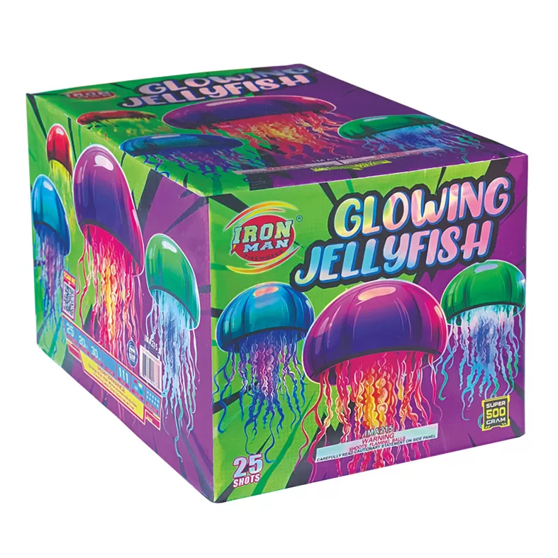 IMA215 25 SHOT GLOWING JELLYFISH